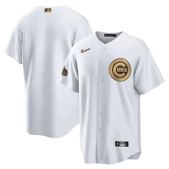 mens nike white chicago cubs 2022 mlb all star game replica